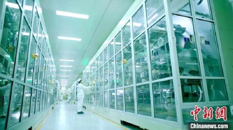 圖為資料圖，海辰儲能M1生產(chǎn)線。?曾欣平供圖